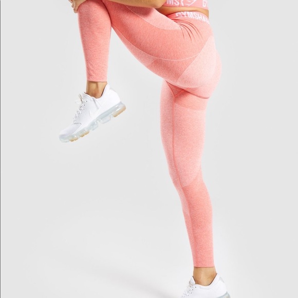 gymshark flex peach